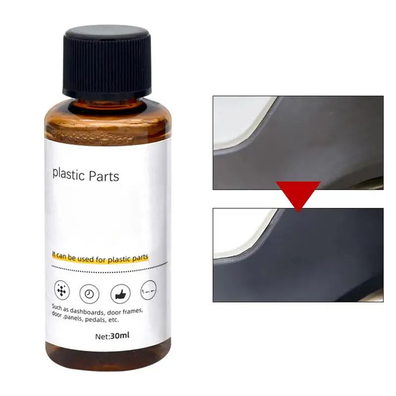 

Ceramic Coating Trim Restore 30ml Resists Water UV Rays Dirt Ceramic Coating Better Than Car Wax Polish And More Durable Than