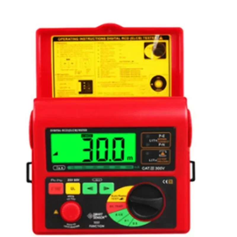 Tester per interruttori automatici Tester per interruttori di dispersione Protezione digitale per perdite Rilevatore di perdite di linea