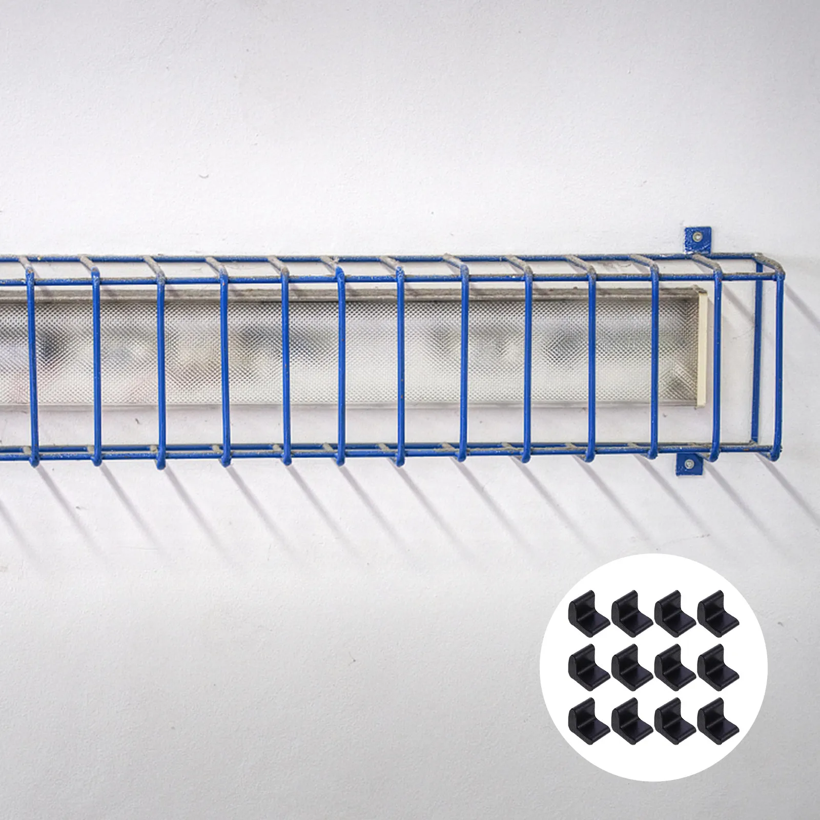 30Pcs Anti-Slip Furniture Pads L Shaped Rubber Angle Iron Covers Floor Protector Chair Desk Leg Protectors Heavy Duty Steel