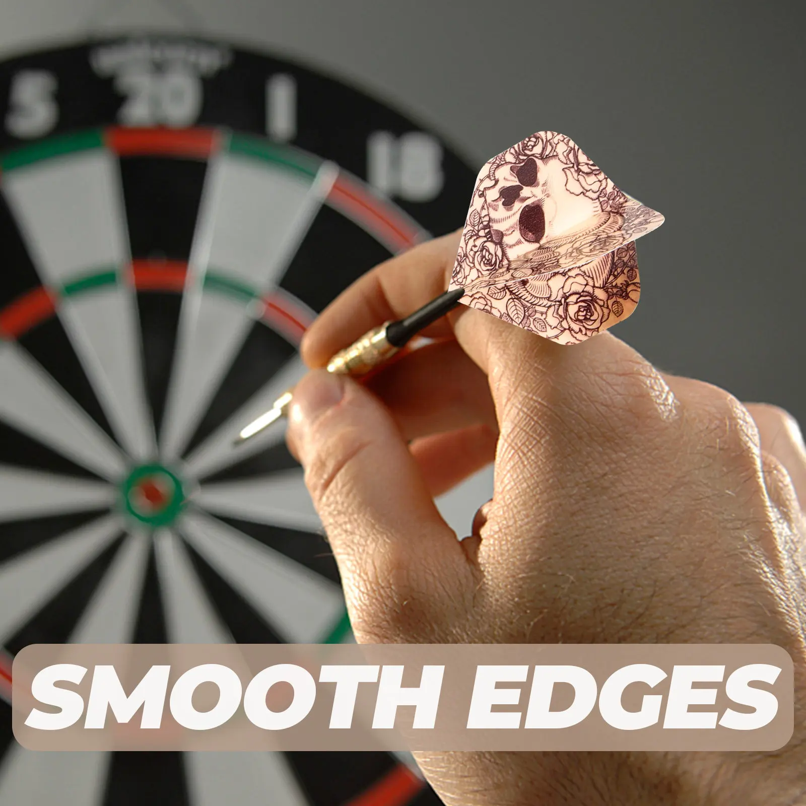 77pcs Replaceable Flights Lightweight Wings For Smooth Flying Portable Tails Balance Flights Game Accessories Supplies For