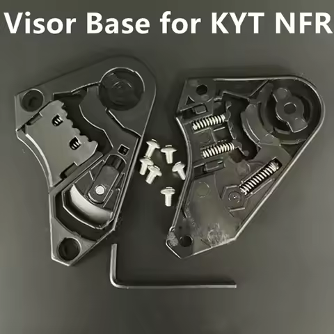 Capacete De Moto Viseira Base Mechanism for KYT NFR NF-R Helmet Visor Lock Motorcycle Helmet Accessories