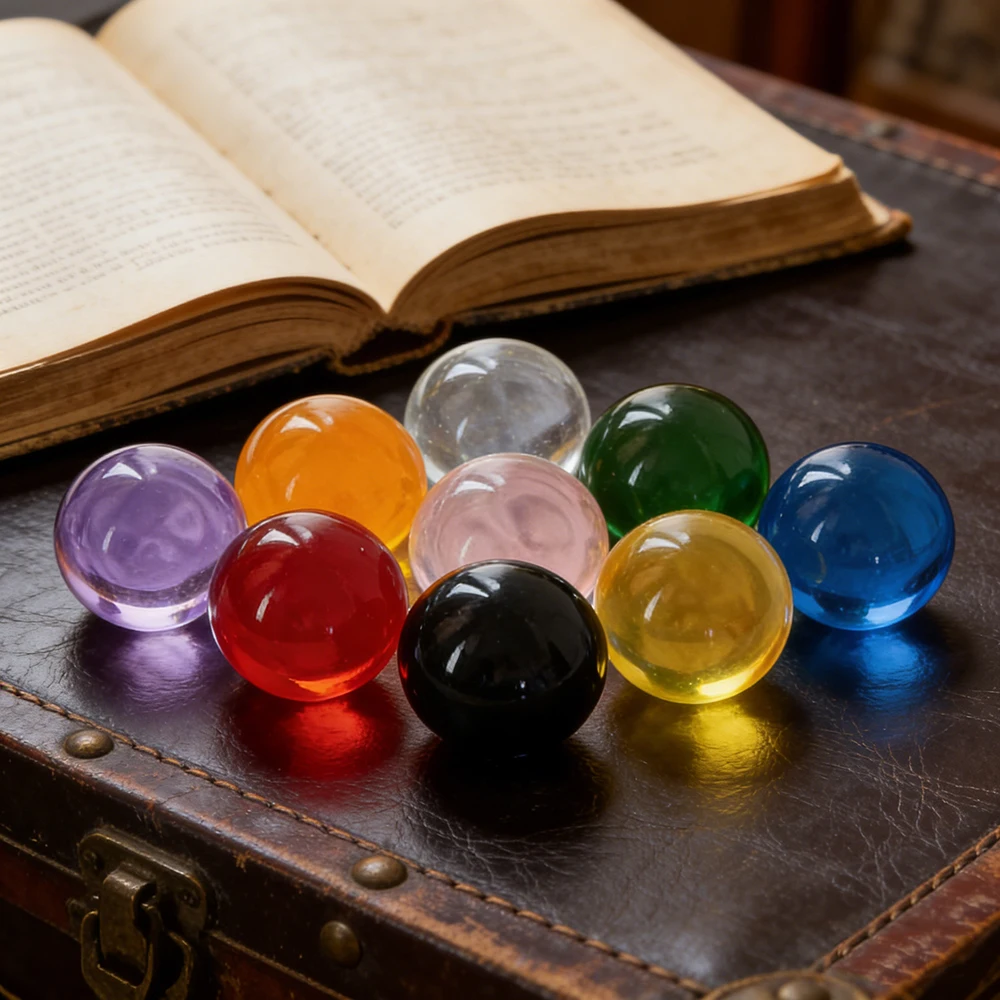 Dia 15mm Color Glass Ball for Wedding Centerpieces Table Scatter&Home Decor Iridescent Glass Marbles Set-Glitter Swirl Marbles