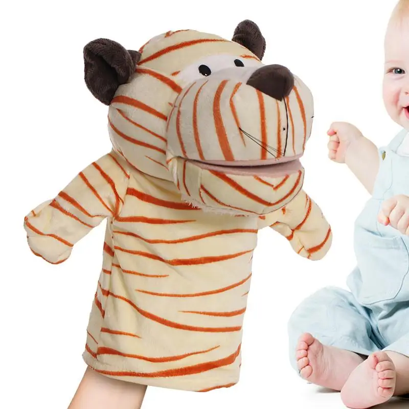 Marionnettes à main pour enfants, jouet de 25cm, poupée de dessin animé drôle, fournitures de spectacle sur le théâtre, jeu de rôle pour garçons et filles, cadeaux d'anniversaire