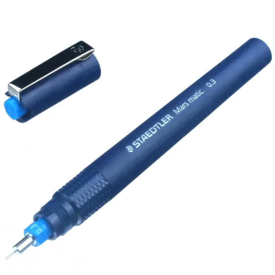 Para el Rotulador Técnico Staedtler Mars Matic 700, Punta Tubular, Tinta de Secado Rápido, Tapa de Doble Sellado, 14 Tamaños de Punta Surtidos