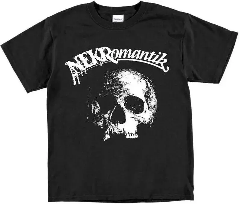 Nekromantic Horror Movie T Shirt Vintage Halloween 1988 Slasher Goth Punk Grunge