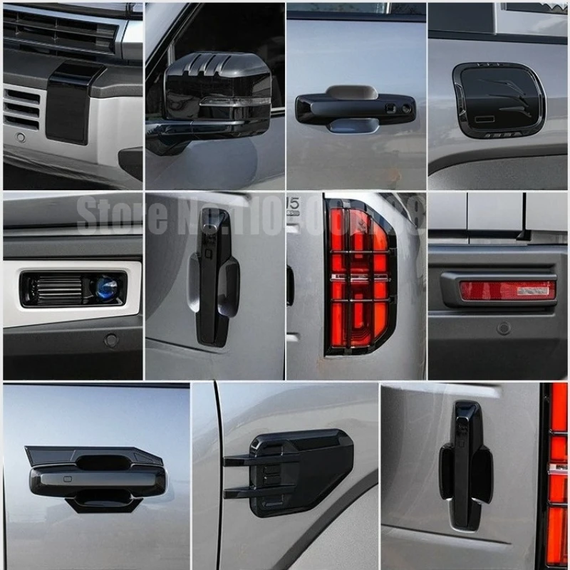 BYD Leopard 5 Gloss Black Exterior Trim Protector - Image 4