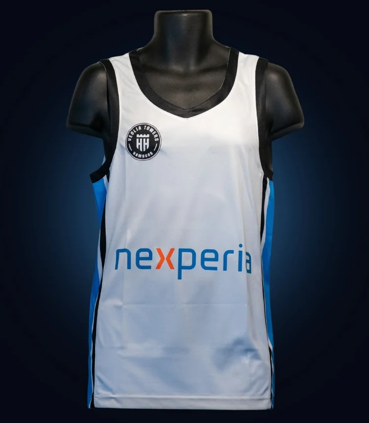 2026 Veolia Towers Hamburg Basketball Suit, Quick Drying Breathable Sleeveless Shirt, Family Parent-child Outfit