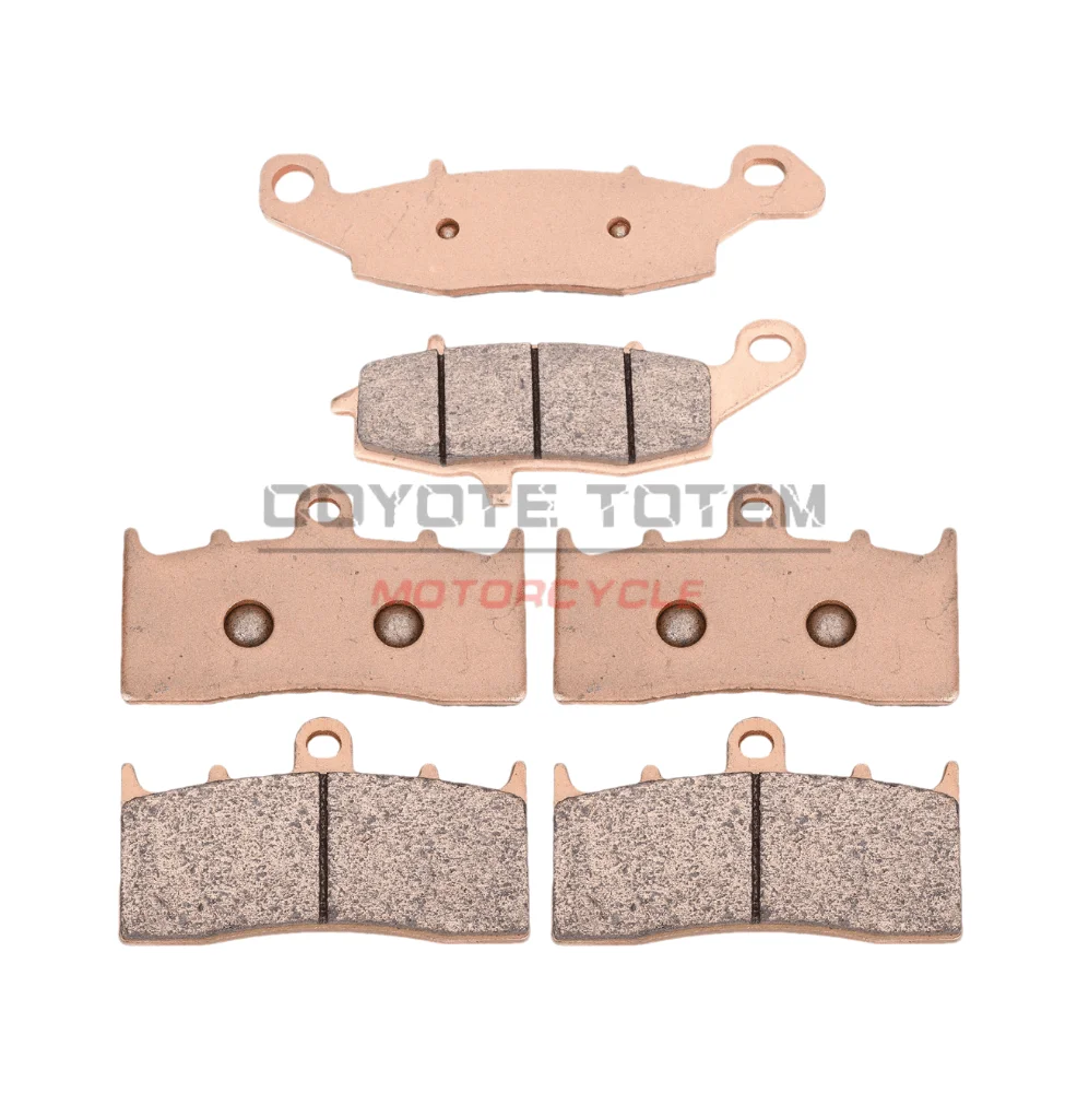 Motorcycle Metal Brake Pads for Suzuki M1600 VZ1600 M 1600 K4 Intruder 2004 For Kawasaki Vulcan 1500 1600 Average Stripe