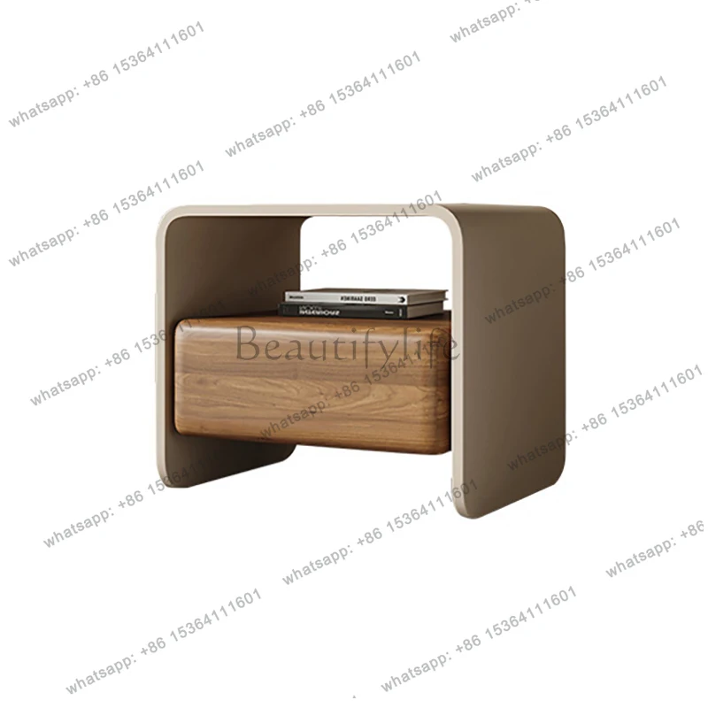 

Aesthetic Luxury Bedside Table Elegant Design Unique Nightstands Bedroom Storage Mesitas