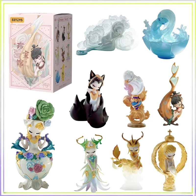 

Серия Sleep Treasure House, слепая коробка, загадочные куклы, милые экшн-фигурки аниме, украшение для стола, коллекция для девочек, кавайная модель, подарок