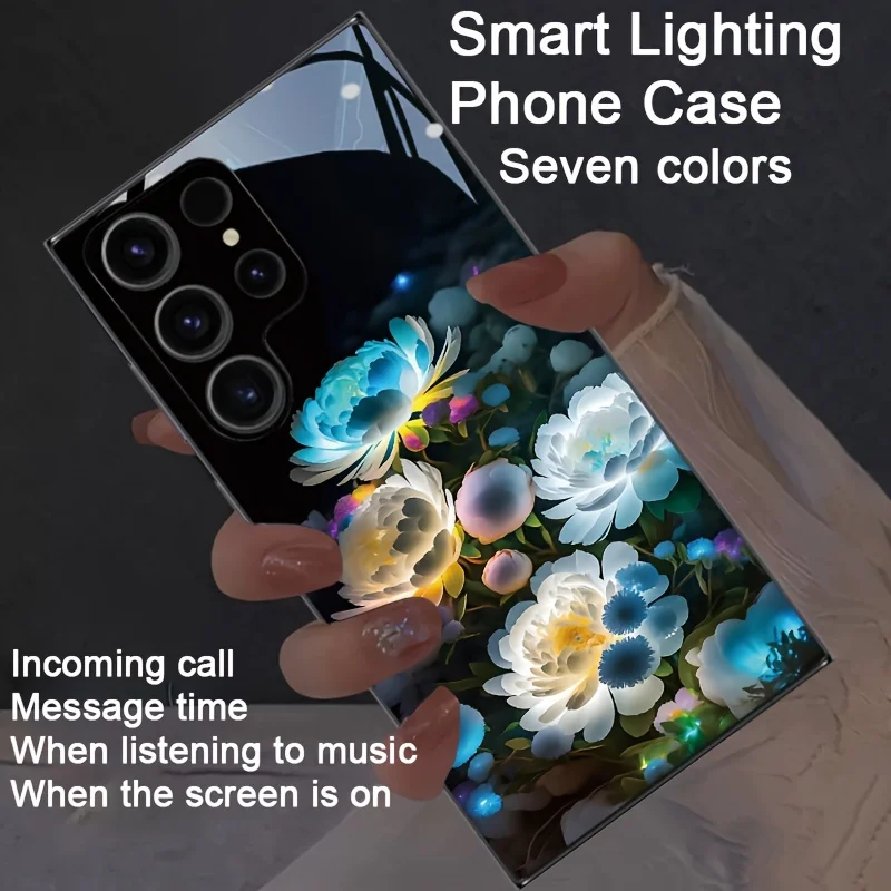 

Colorful Water Droplets Vibrant Floral Phone Case For Samsung S25 S24 S23 Ultra S22 Plus 5G A54 A34 A14 A53 Luxury Oil Painting