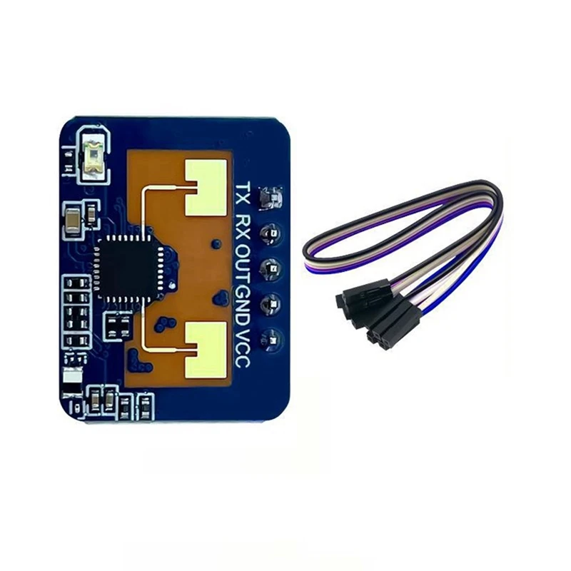 

HLK-LD2410C 24G Human Presence Sensor Support BT Function App Radar Sensing Module FMCW Millimeter Wave Motion Detection