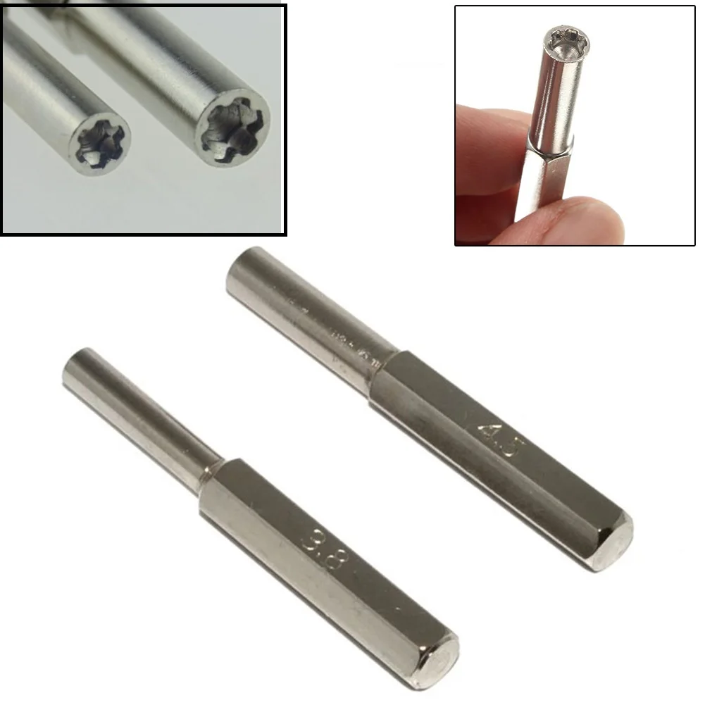 

Screwdriver Bit For Security For NES For SNES For N64 3.8mm + 4.5mm Screwdriver Bit Hand Tool 50mm New