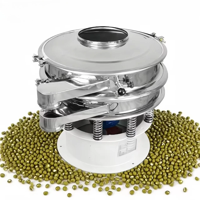 

Wet/dry food filtration equipment Vibrating sample screen core components, including engine motors for grain processing