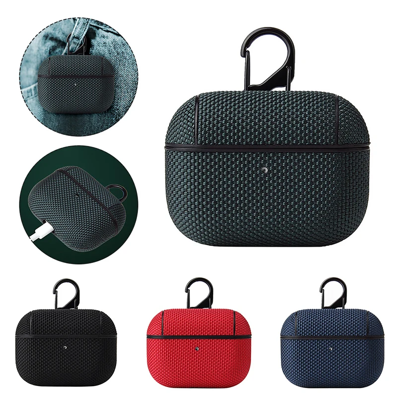 Nylonhülle für Apple AirPods Pro 2, harte PC-Schutzhülle für Airpods 3 Pro 1, kabelloses Headset für Airpod Pro Pods 3