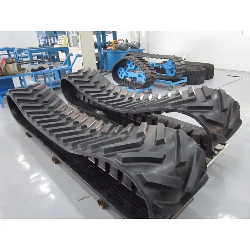 Mini-Bagger Gummikette 400x72.5x72 Gummi-Kettenplatte 400x72.5x72