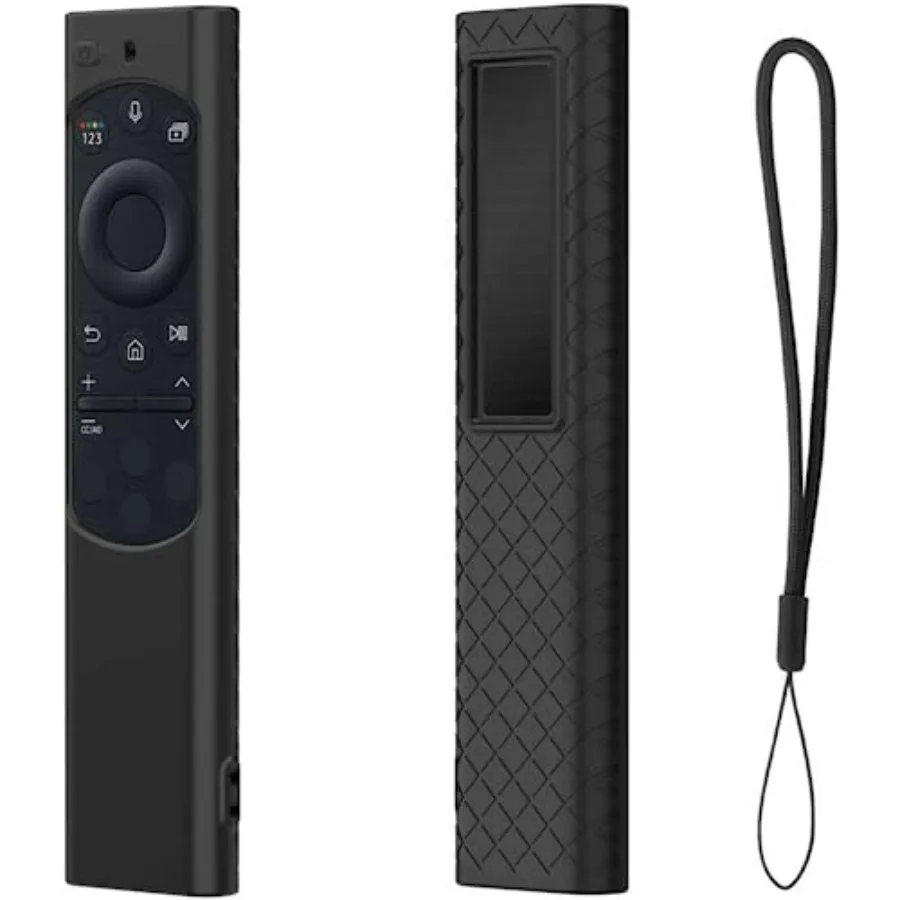 Remote Case for Samsung Smart TV 2022 BN59-01385 BN59-01386 BN59-01391 TM2280E Funda Remote Solar Charging, Silicone Protective