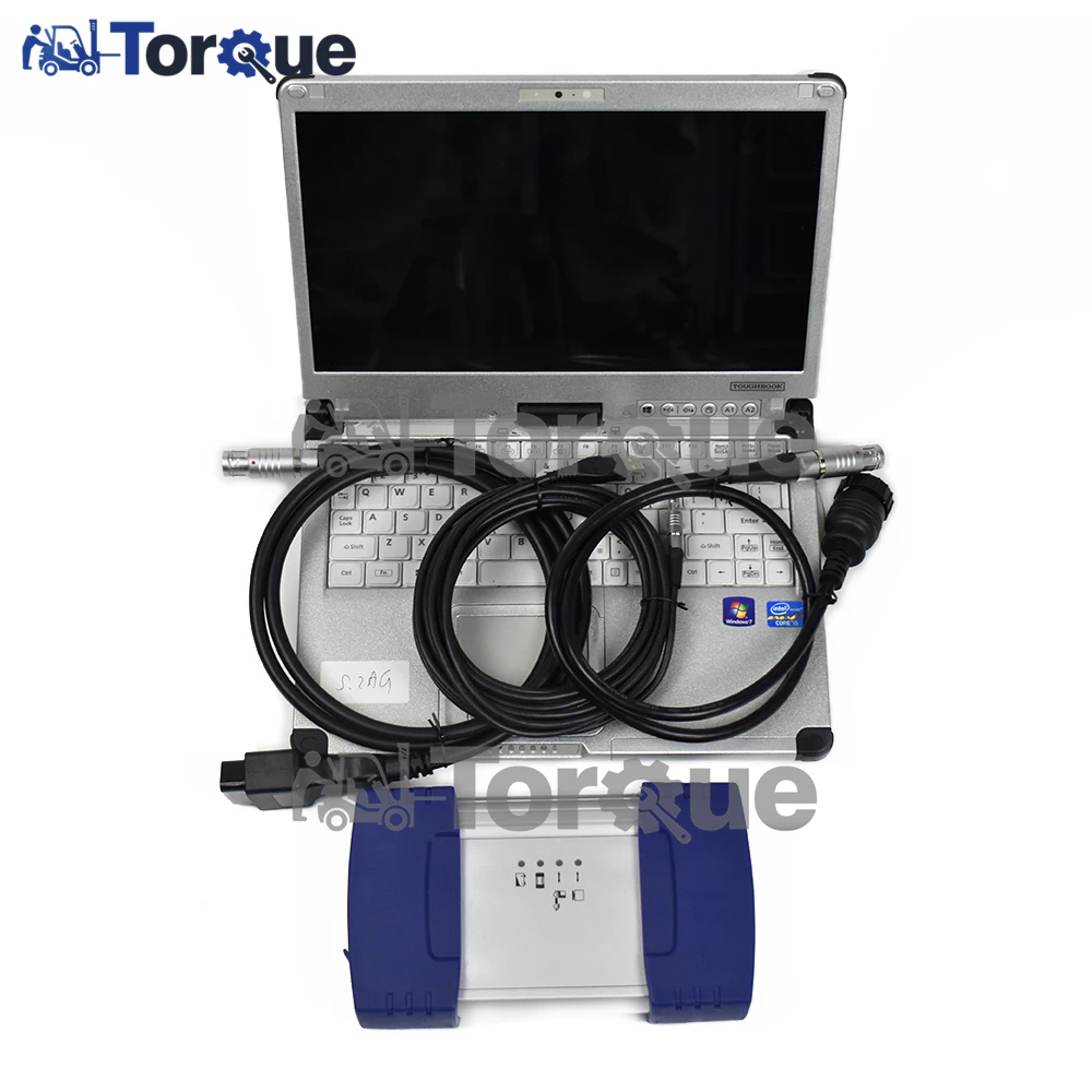 For Truck Diagnostic Tool for DAF Software Paccar Davie VCI 560 MUX Multiplexer Diagnosis Scanner tool + CF53 Laptop