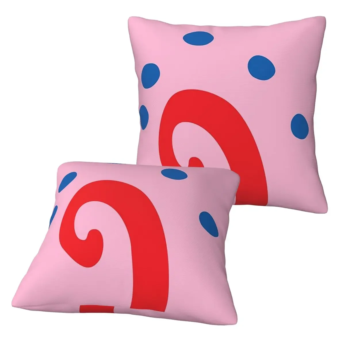 

Gary The Snail 2 pcs Square Pillowcase Pillow Cover Cushion Decor Comfort Throw Pillow for Home Living Room