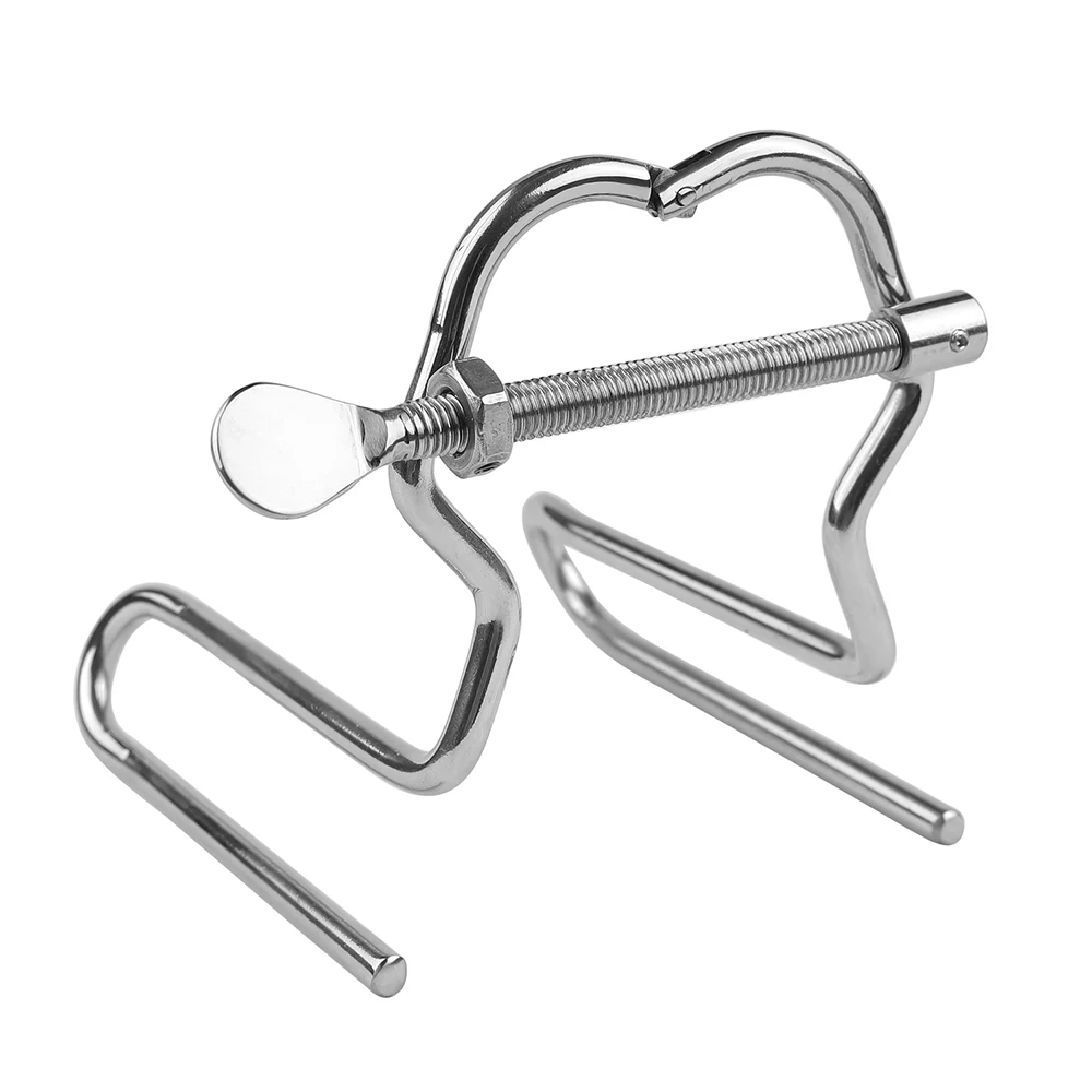 1pcs, Adjustable metal vaginal dilators, anal dilators, vaginal peeping, adult sex toys view 6