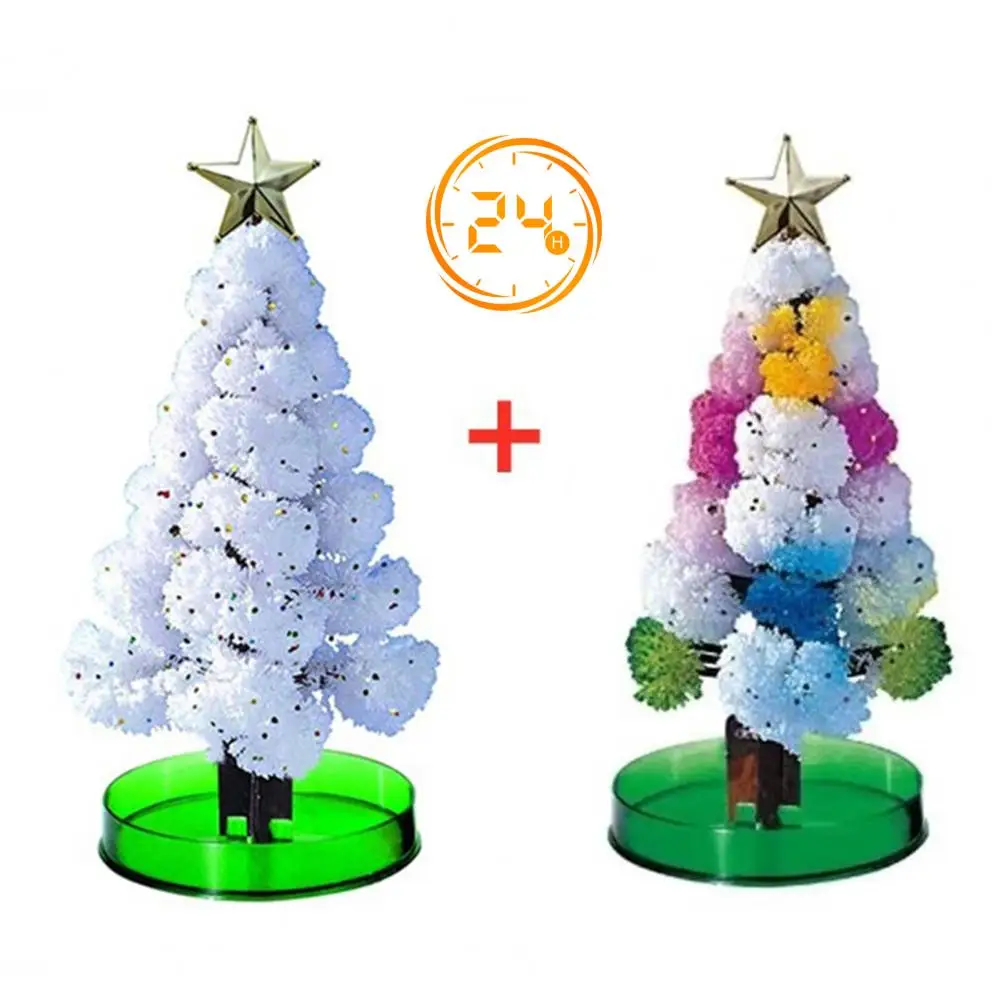 Diy Faux Tree Kit Diy Christmas Tree Kit with Ornaments Educational Novelty Xmas Gift for Boys Girls Faux Growing