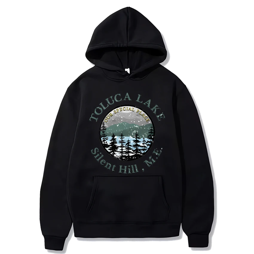 Silent Hill Toluca Lake Unisex Tourist Hoodie 2024Hot sale Casual Loose Fleece Sweatshirts Man women ' s Fashion pullover