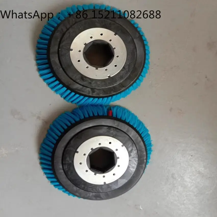 LLY sweeping and towing integrated washing machine wireless mopping commercial office restaurant brush plate rubber strip