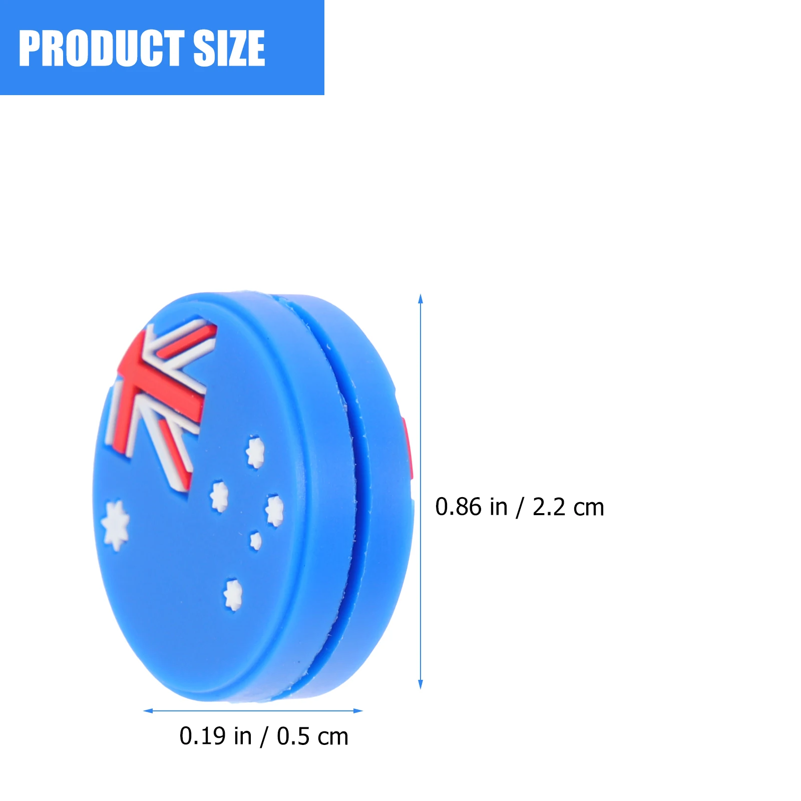 

6 Pcs Tennis Shock Absorber Racquet Accessories Flag Damper Racket Dampers Dampeners for Rackets Silica Gel Vibration