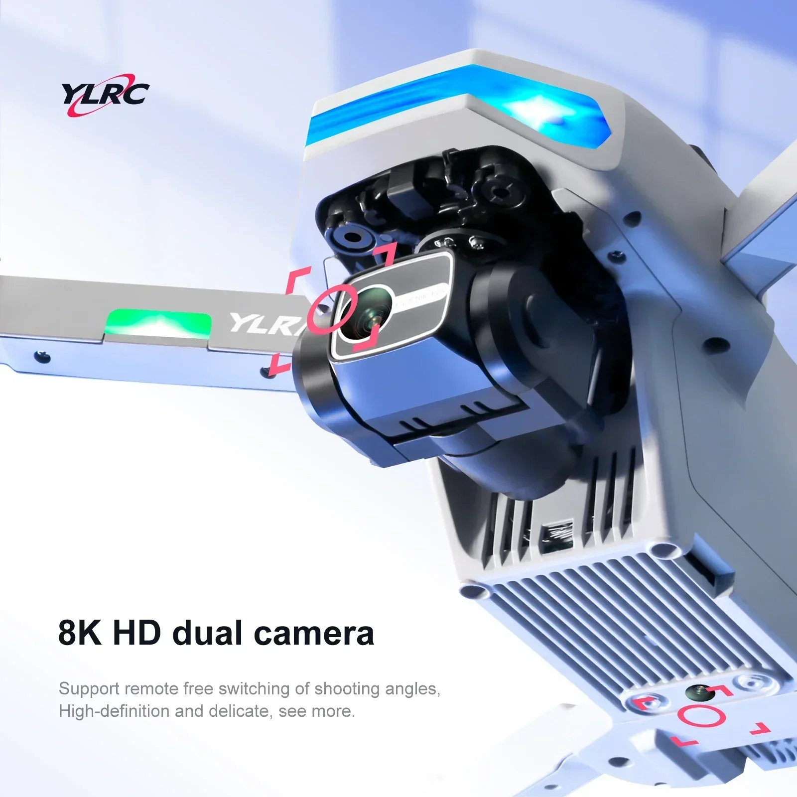 Nieuwe S135 Drone 8K Professionnel Dubbele Camera Drones Gps 5G Wifi Laser Obstakel Vermijden 3-As Pan-Tilt Rc Quadcopter Dron Speelgoed