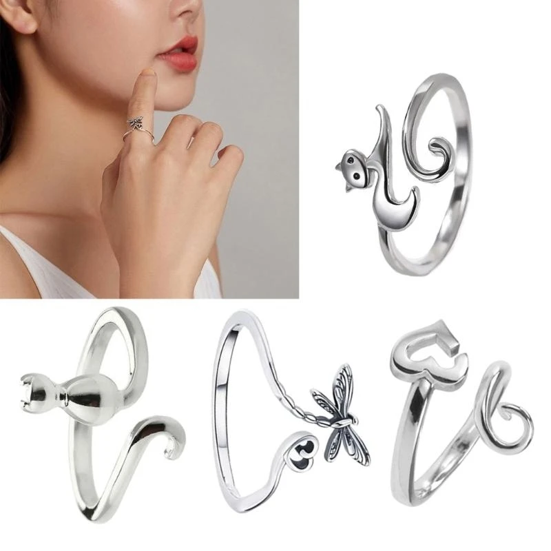 10pcs Crocheted Rings Yarn Tension Rings Adjustable Knitting Loop Crocheted Tool for Hand Weaving Crochet Supplies