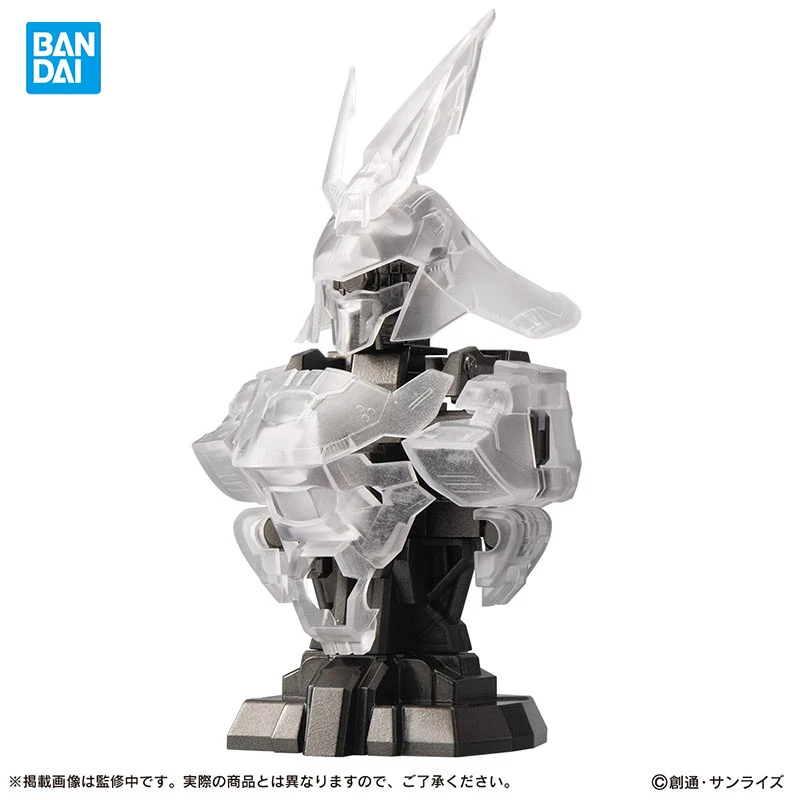 Bandai Digimon Gacha kapsułka pudełko z niespodzianką Gundam: Char's Counterattack robotyczny biust SAZABI Gashapon Anime figurka zabawka dla kolekcjonerów