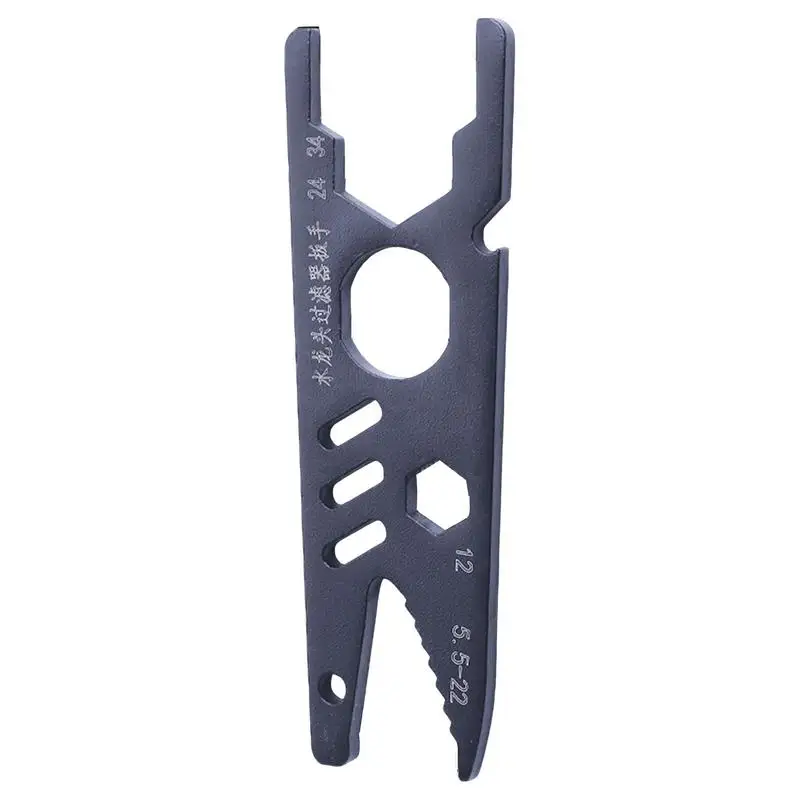

Spanner Wrench Tool Double-Headed Metal Nut Spanner Portable Automotive Repair Gadget Heavy-Duty Nut Removal Tool