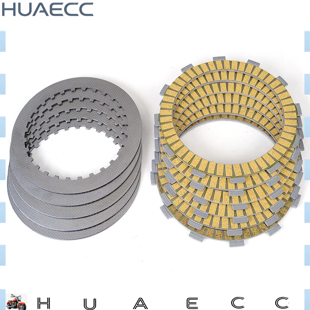 

Clutch Friction Steel Plates Disc for Honda CB400 VTEC NC39 NC42 CBX550 CBR400 NC23 CBR500F 22322MN4000 22321GHB811 22321MN4000