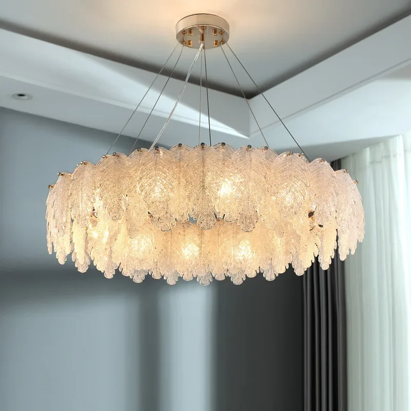 Nordic post-modern light luxury lamp simple chandelier