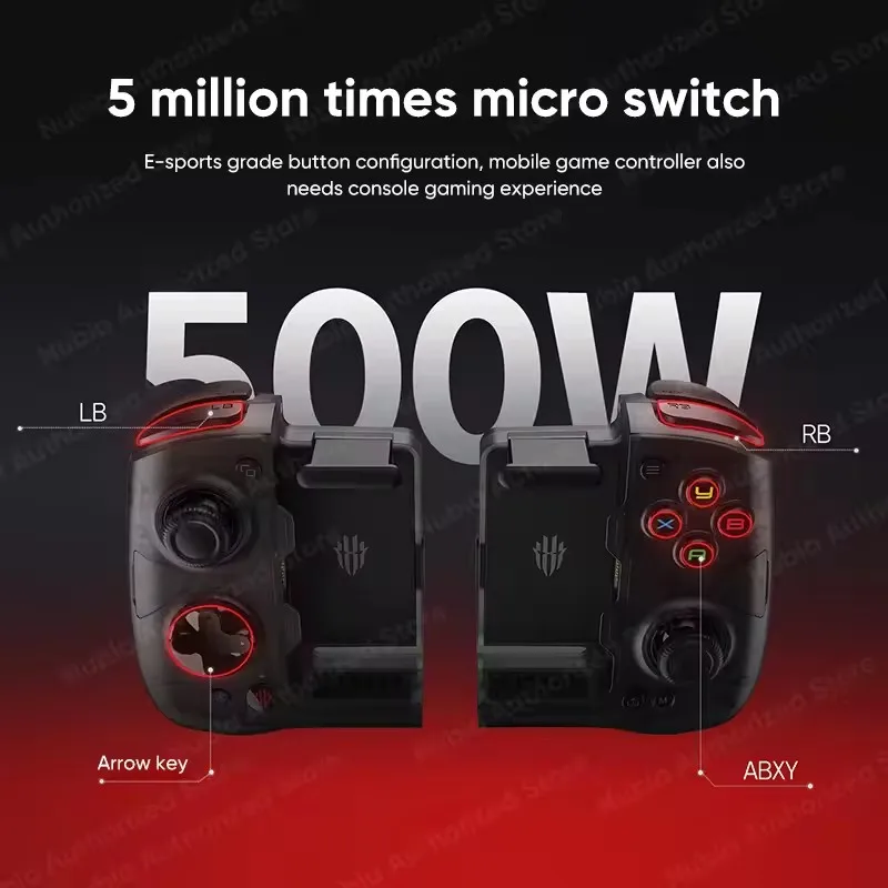 RedMagic Wireless Gamepad Split-type Gaming Controller With Storage Bag Hall Joystick Trigger for iOS Android Mobile Phone