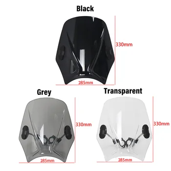 Deflettore antivento universale per parabrezza anteriore per moto PER YAMAHA XV950/R/RACER XVS 125/250/1100/A/DRAGSTAR XV750 XV535/S VIRAGO 6 best sales yamaha dragstar xvs 1100 - №2