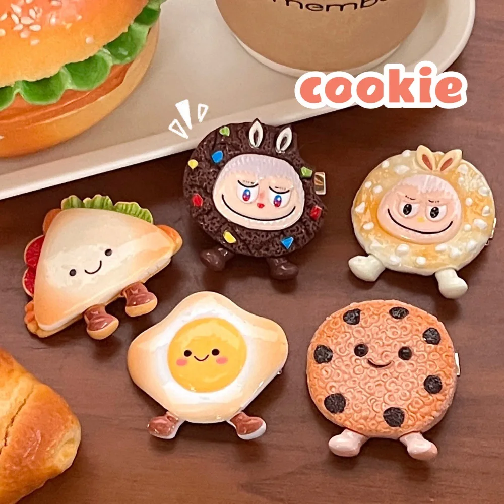 1 unidad de nuevas horquillas creativas gourmet, clips de pico de pato versátiles para niñas de dibujos animados bonitos, clips para flequillo y tocados con personalidad divertida
