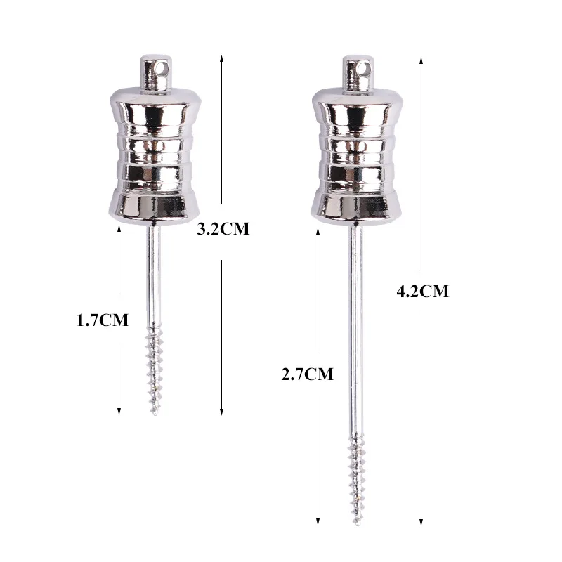 1pc Dental Broken Root Drill Tool Stainless Steel Broken Tooth Extractor Screw Drill for Oral Surgery Dentist Materials