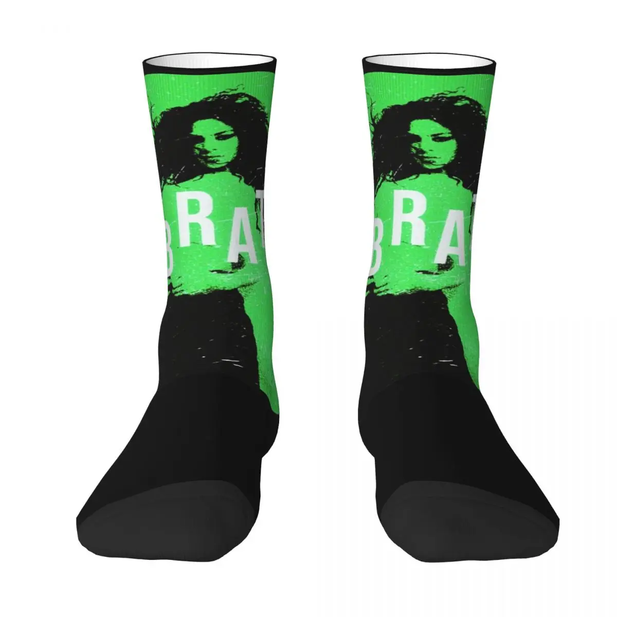 Charli XCX Socks Winter album Stockings Retro Unisex Men Quality Socks Graphic Outdoor Non Slip Socks