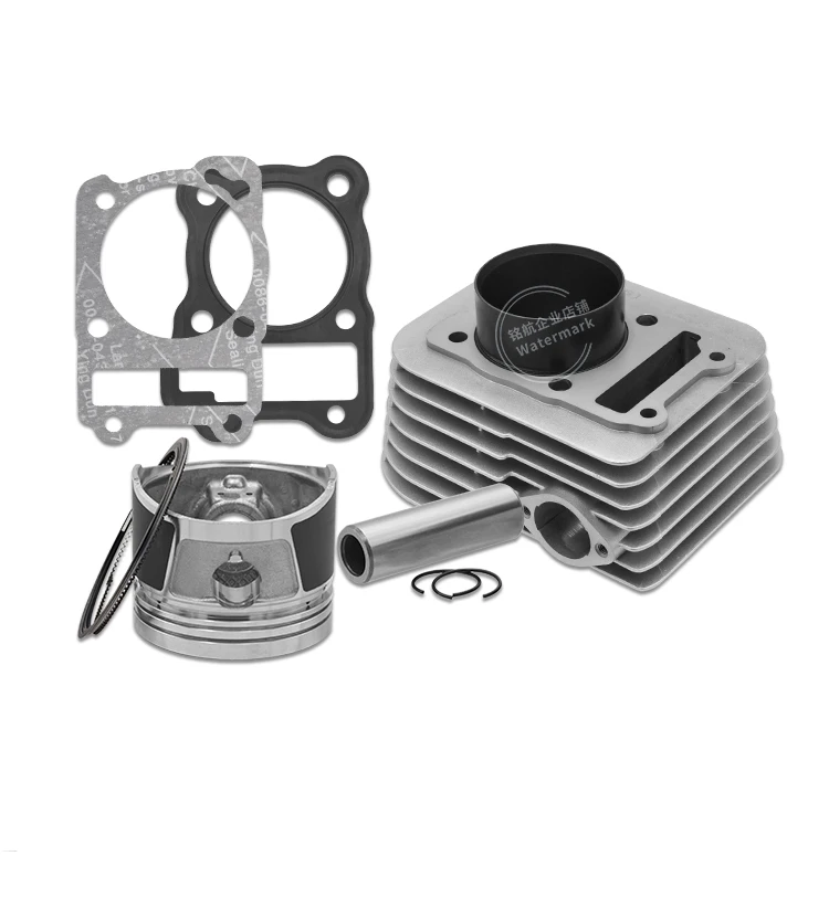 Cvt175 Engine Cylinder Kit Cylinder Bore 62 Piston Set For Loncin Lx200 Atv200-m-s-au200 Lx200m Lx200au Bashan 200-7