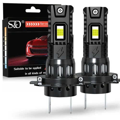 Faro LED H7 H11 30000LM 70W H4 9005 HB3 9006 HB4 bombilla de faro de coche Canbus 6500K blanco H8 H9 faros antiniebla para coche
