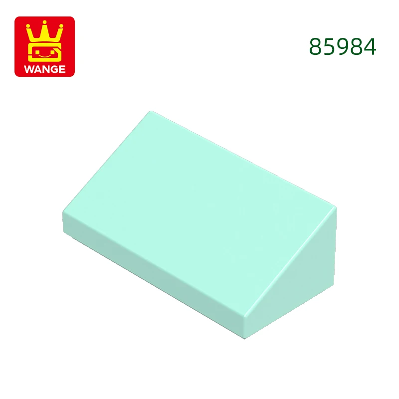 Wange 266 stks/partij 85984 Slope 30 1x2x 2/3 Roff Block Moc Color Accessoires Compatibel Met Brick DIY Kinderspeelgoed Assemblage Onderdelen