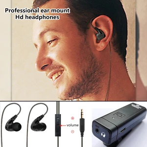 Monitoring System wireless headset, professional Iem Stereo Receiver Transmitter, in Real Time Ear Return for Singer Banda Stage 8 Main Sales Return Wireless Stage - №1