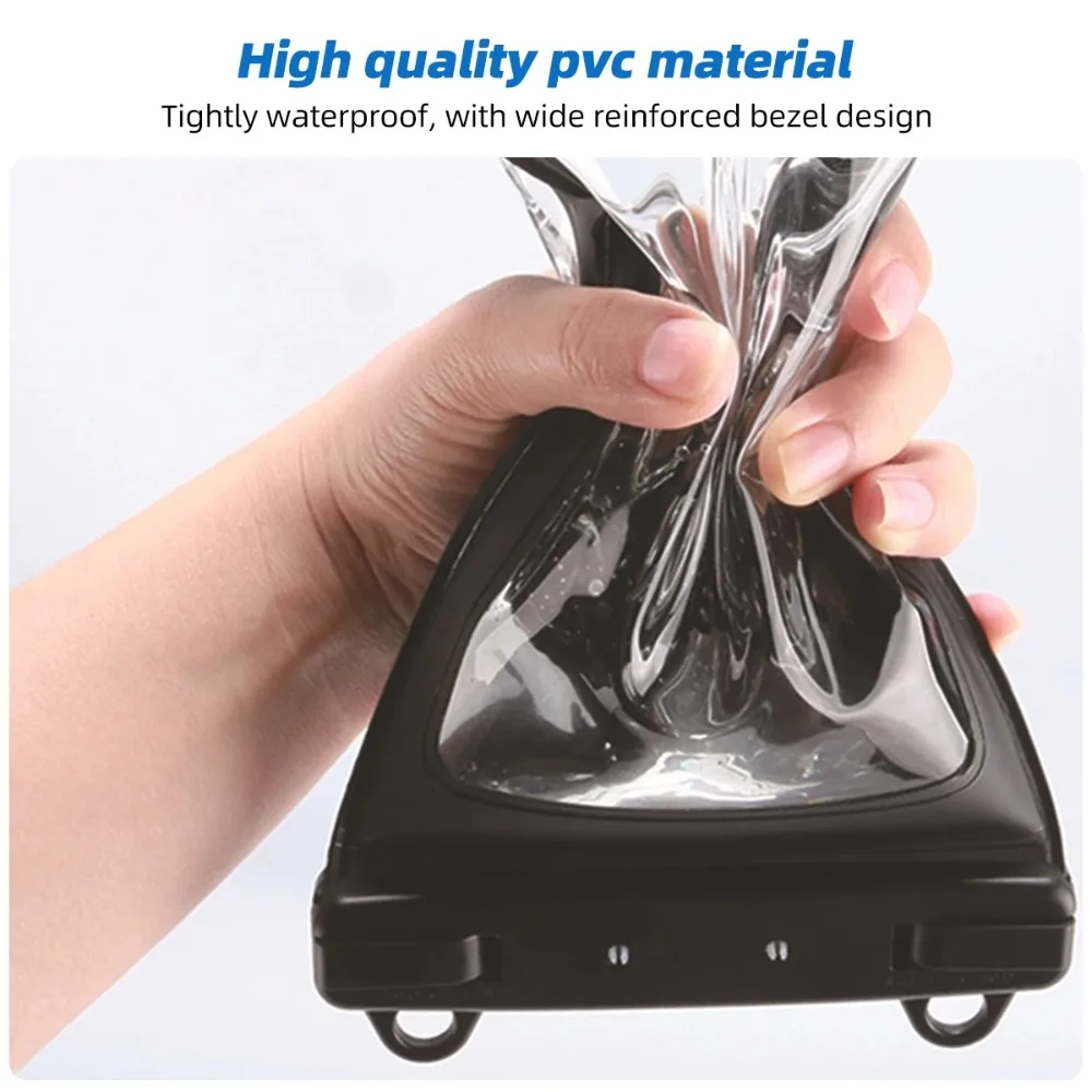 جديد ABS + PVC حقيبة الهاتف مقاوم للماء هوك مزدوج ارتداء قطري حقيبة مقاومة للماء مقاوم للماء جراب هاتف السباحة