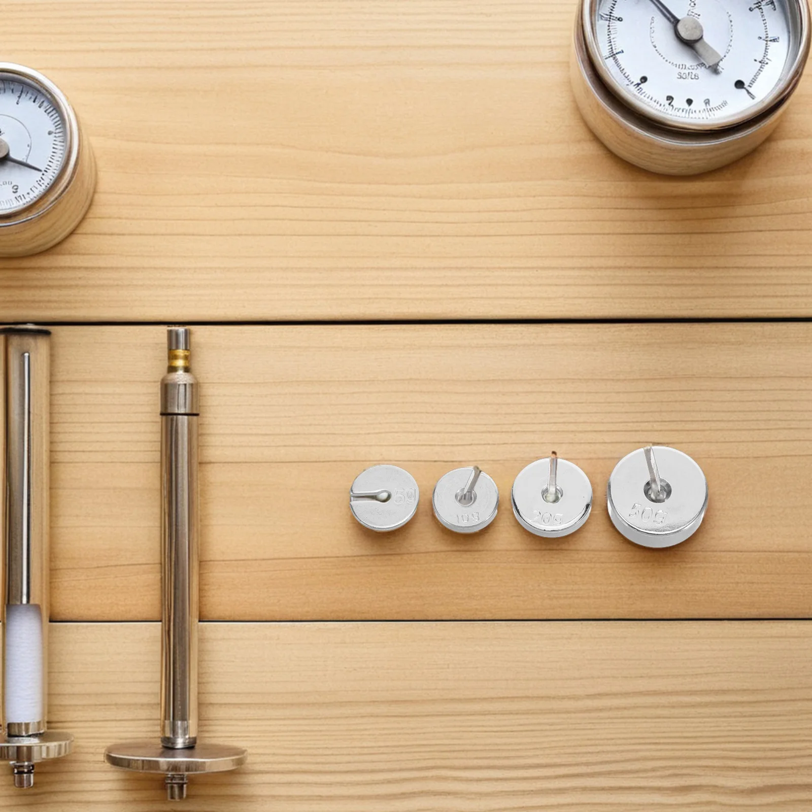 

35Pcs Laboratory Weight Set Chrome Hook Calibration Weights Balance Calibration Physics Experiment Teaching Lab Instruments