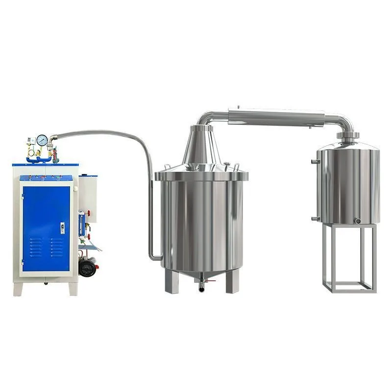 

Automatic Electric Boiler Steamer for Baijiu Wine Brewing - Large Medium Small Size Options Complete Set of Equipment