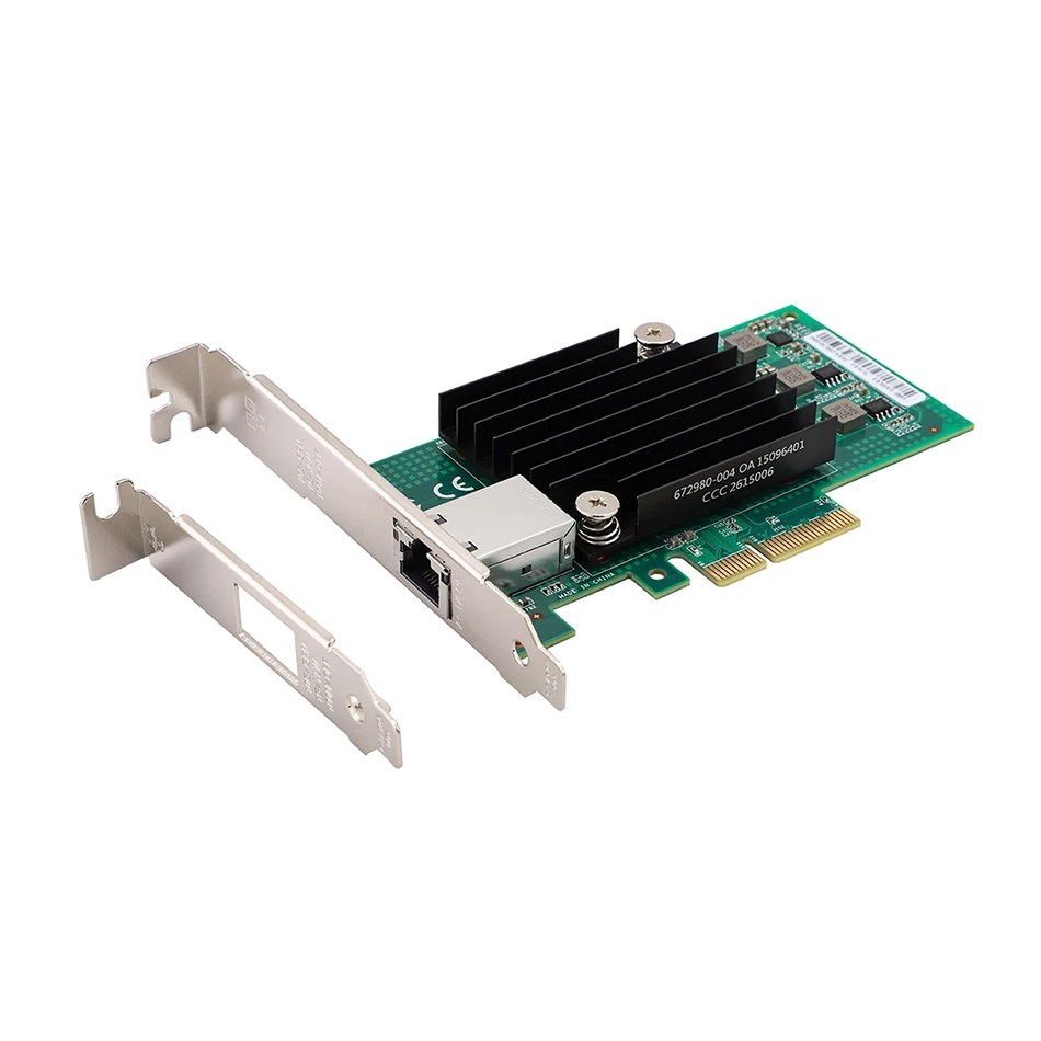 마벨 이더넷 서버 통합 네트워크 어댑터, 인텔 X550-T1 PCI-E X4, 1G, 2.5G, 10G, AQC107