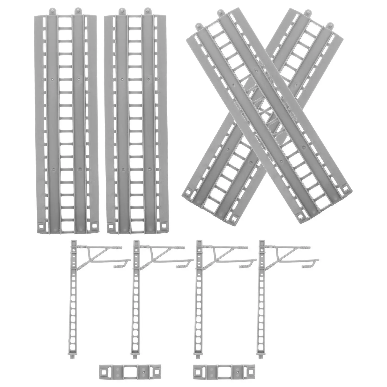

Интерактивный набор для сборки высокоскоростной железной дороги: станция и путевая линия, точная сборка, совместим с другими брендами