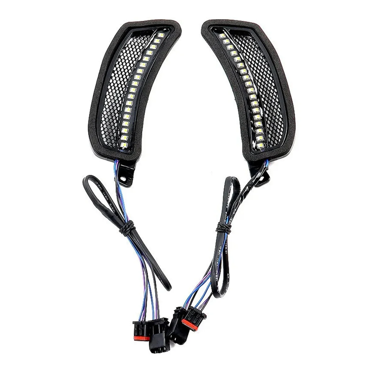 Motorcycle Accessory LED Fairing Vent Lights for   Softail Low Rider ST FXLRST Low Rider El Diablo FXRST 2022-2024