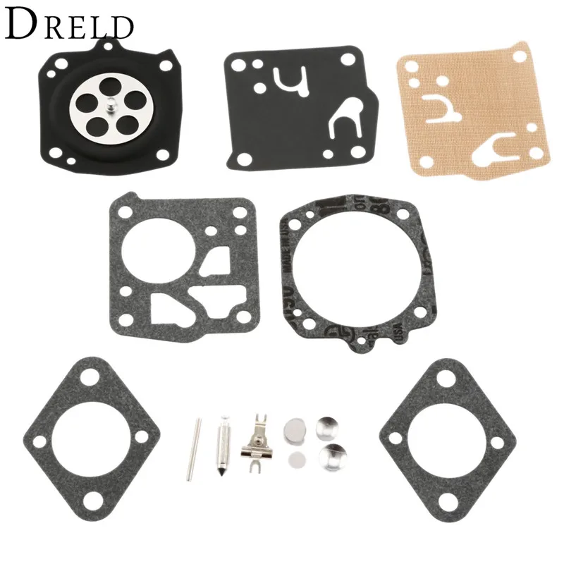 Carburetor Gasket Repair Tool Kit for Tillotson Homelite XL-12 Super XL RK-23HS RK23HS RK-23-HS for STIHL 051 for HUSQVARNA 61